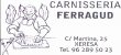 Carnissería Ferragud