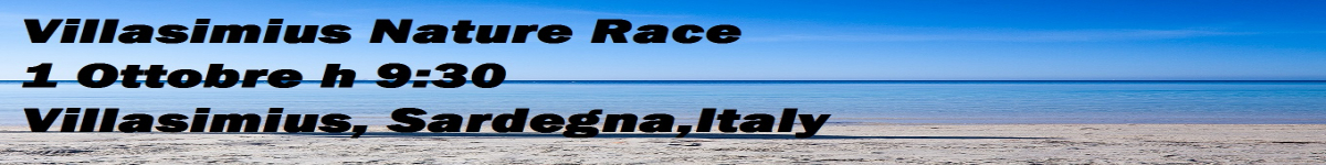 Risultati  - VILLASIMIUS NATURE RACE
