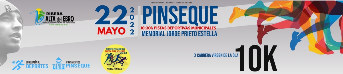 IX CARRERA POPULAR VIRGEN DE LA OLA. MEMORIAL JORGE PRIETO ESTELLA. PINSEQUE