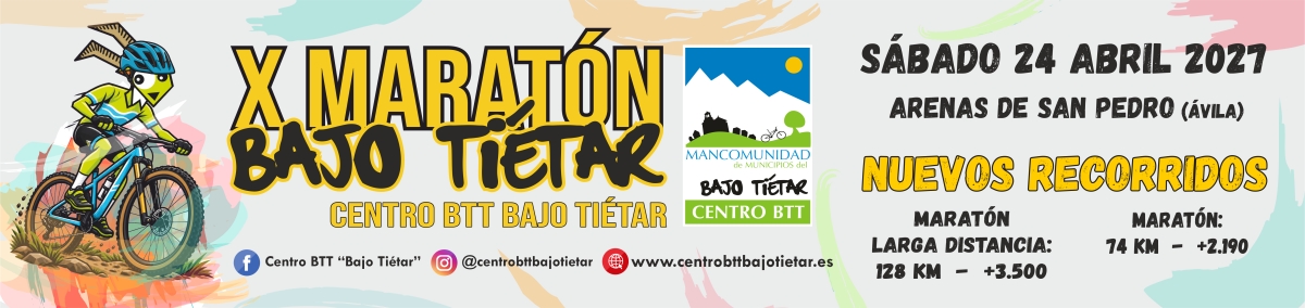 X MARATÓN BAJO TIETAR   GREDOS SUR 2027