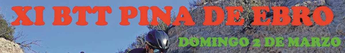 XI BTT PINA DE EBRO