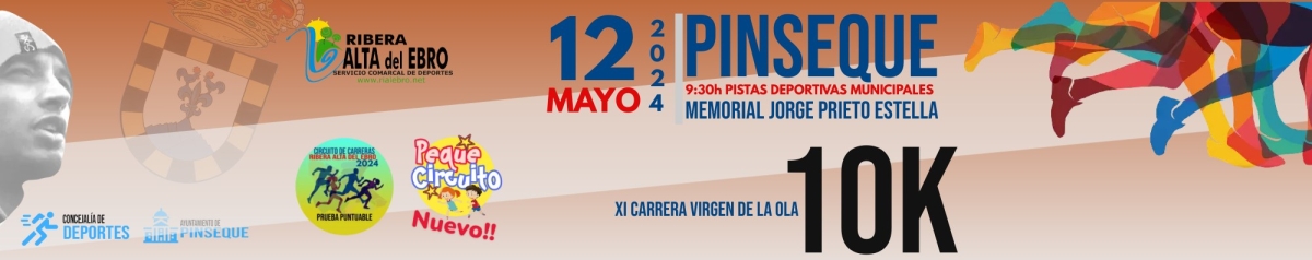 XI CARRERA POPULAR VIRGEN DE LA OLA. MEMORIAL JORGE PRIETO ESTELLA. PINSEQUE