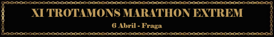 XI TROTAMONS MARATHON EXTREME 102KM