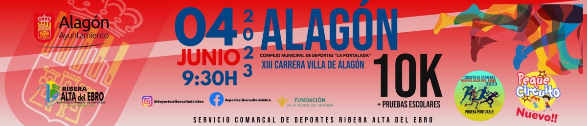 XIII CARRERA POPULAR VILLA DE ALAGÓN 2023