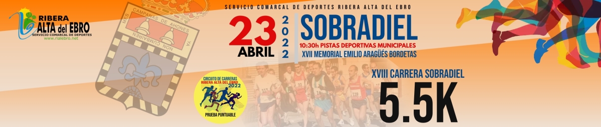 XIX CARRERA SOBRADIEL. MEMORIAL EMILIO ARAGÜES BORDETAS.