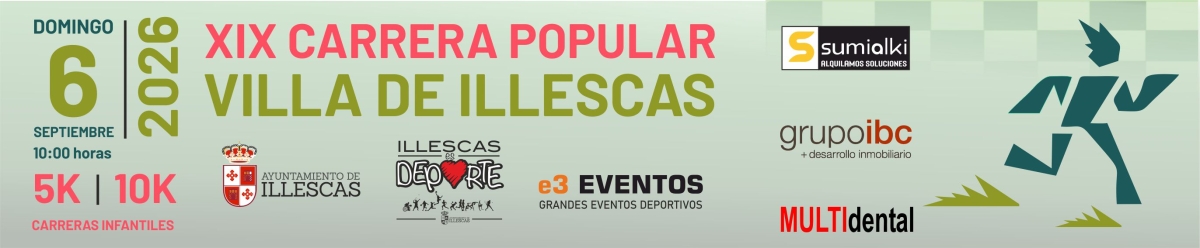 XIX EDICION 10K  Y 5K ILLESCAS