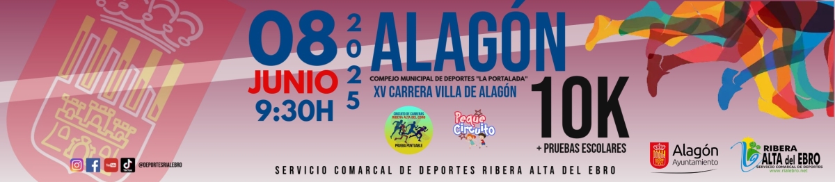 XV CARRERA POPULAR VILLA DE ALAGÓN 2025