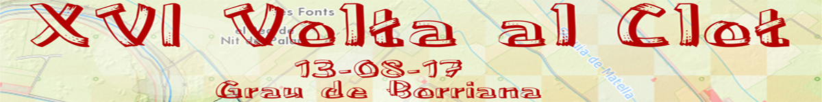 Documenti per il Download  - XVI VOLTA AL CLOT DE BORRIANA