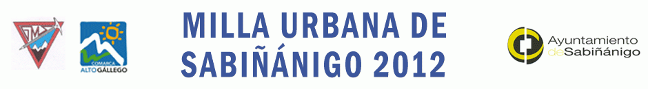 Results  - XXIV MILLA URBANA SABIÑANIGO