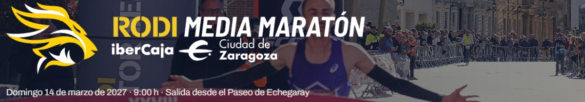 Inscripción  - XXIX RODI MEDIA MARATÓN IBERCAJA CIUDAD DE ZARAGOZA