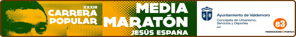 Regolamento  - XXXIII CARRERA POPULAR Y XIII MEDIA MARATON JESUS ESPAÑA   VALDEMORO