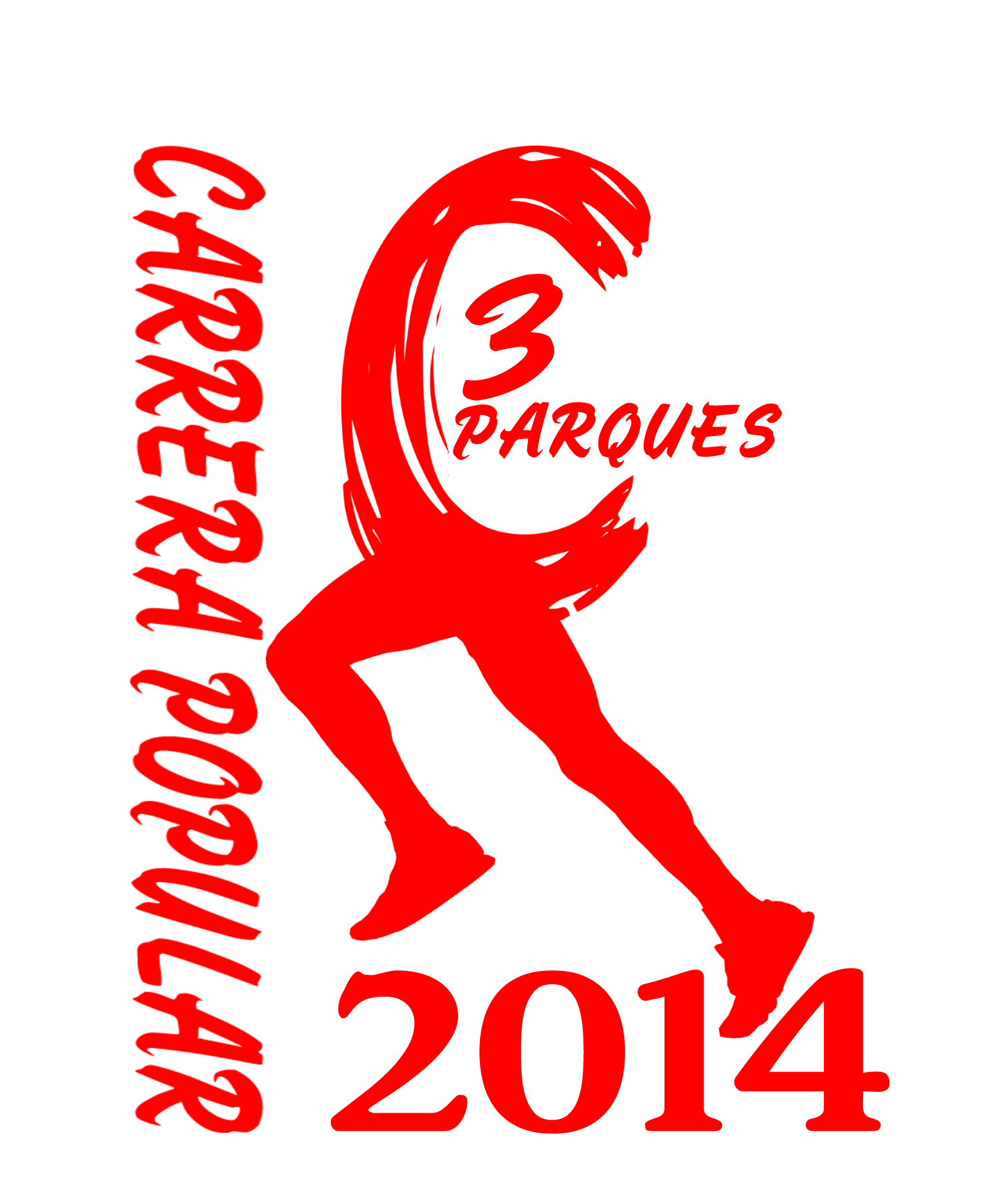 Logo Carrera Popular 3 Parques