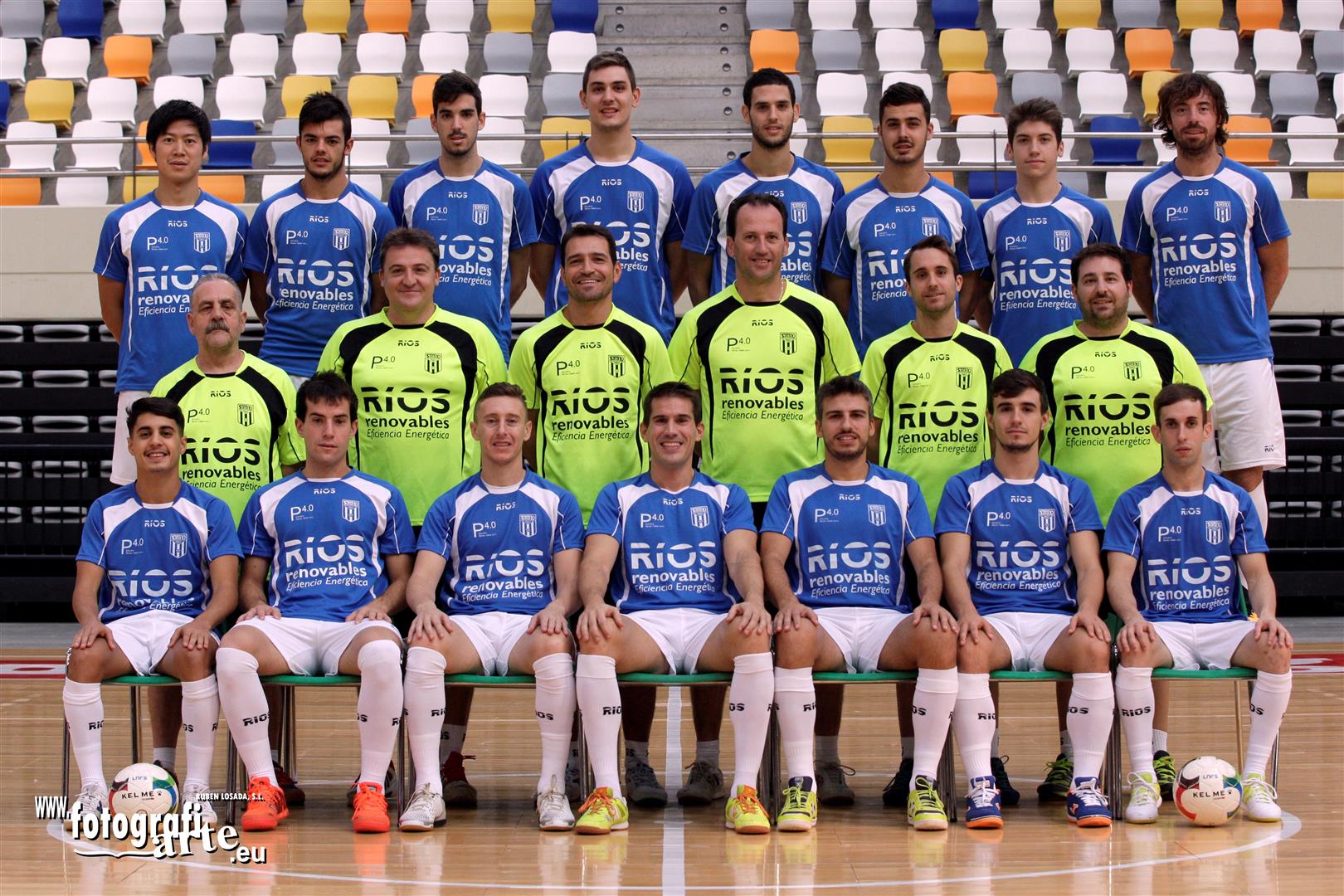 PLANTILLA Y CUERPO TECNICO RÍOS RENOVABLES ZARAGOZA 2016 2017