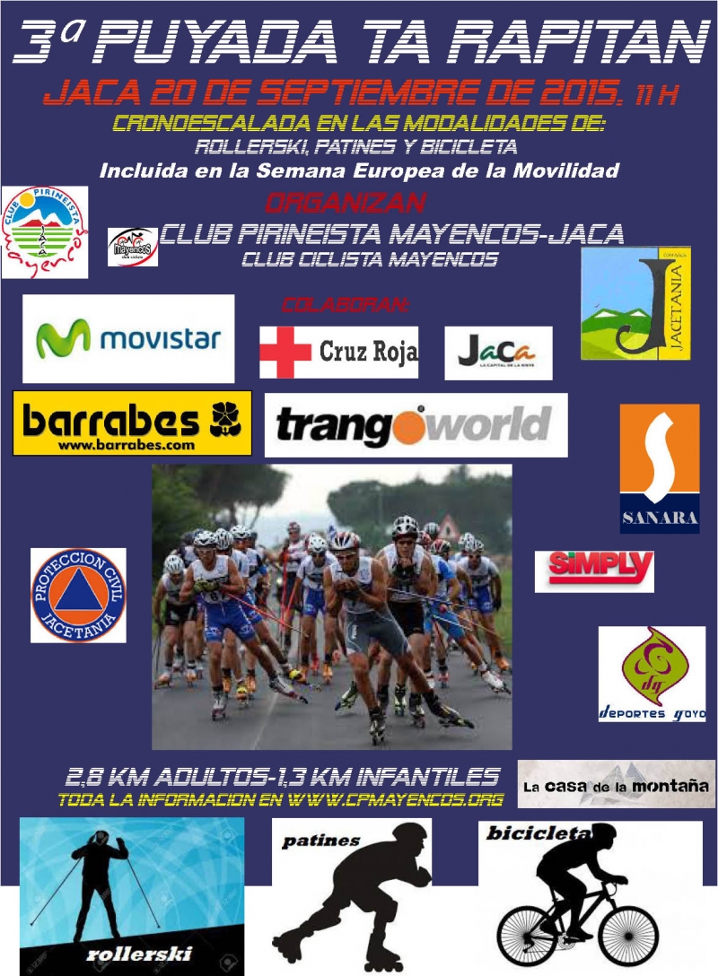 Cartel 3ª Puyada ta Rapitán