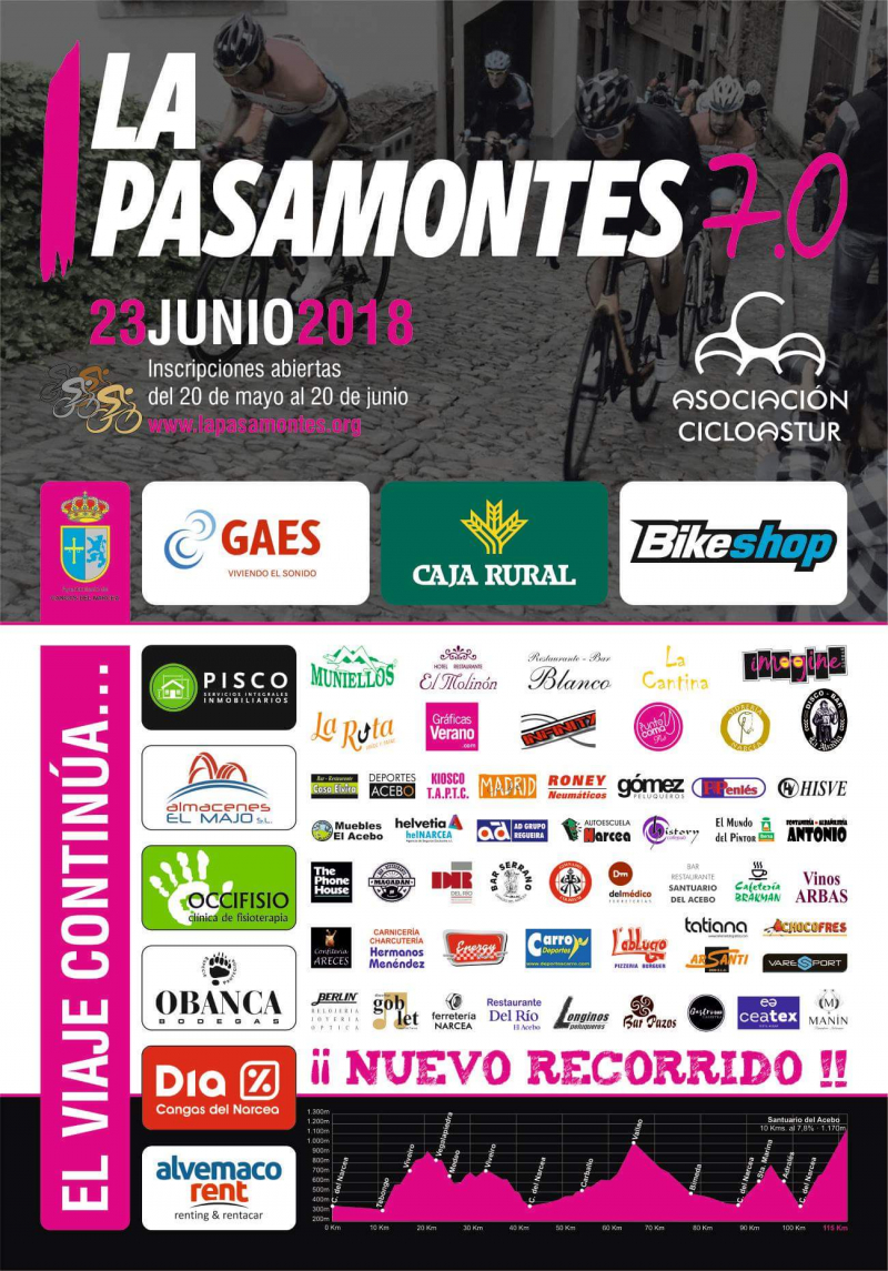 Cartel La Pasamontes 7.0