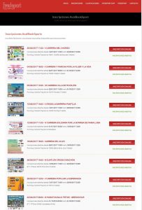 Inscripciones Evedeport Avaibook Sports